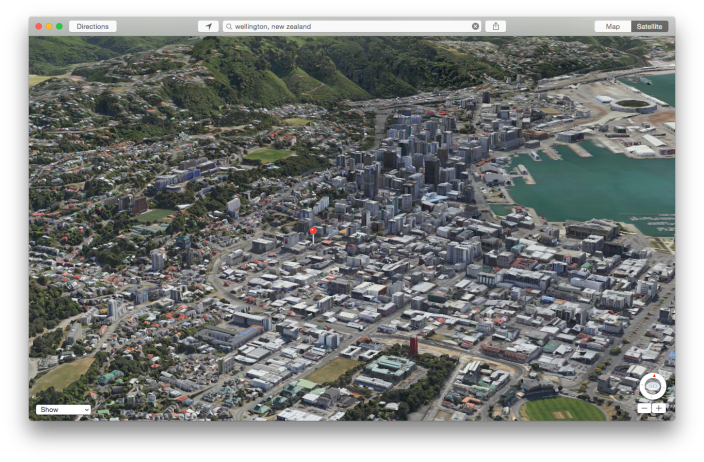 Flyover Wellington New Zealand
