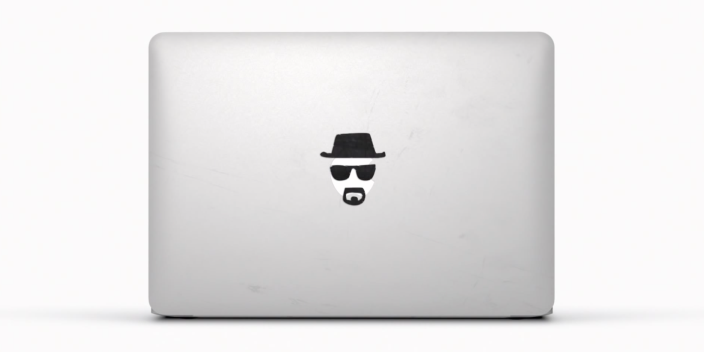 MacBook Breaking Bad Sticker
