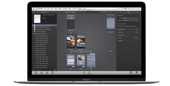 iAd Producer MacBook