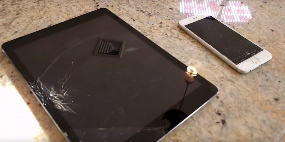 Cracked iPhone-ipad-shattered