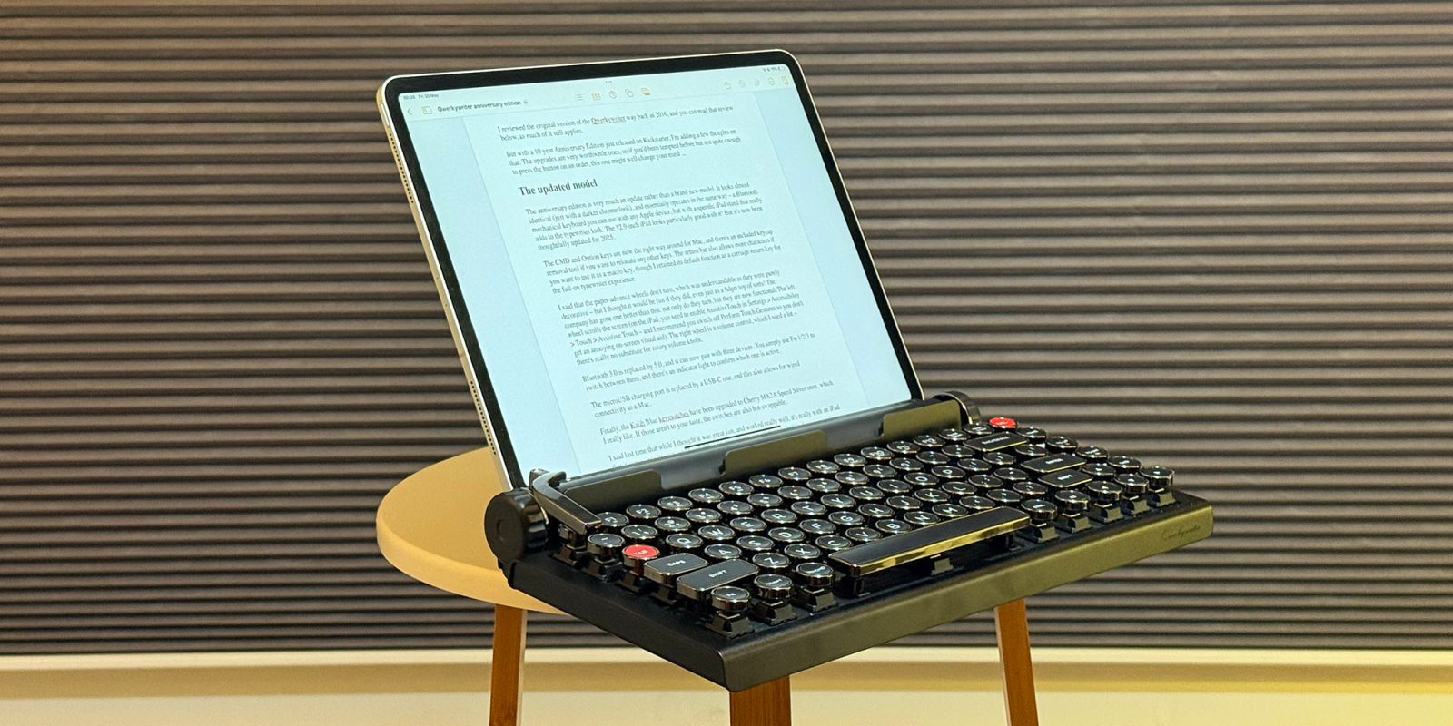 Qwerkywriter review – anniversary edition