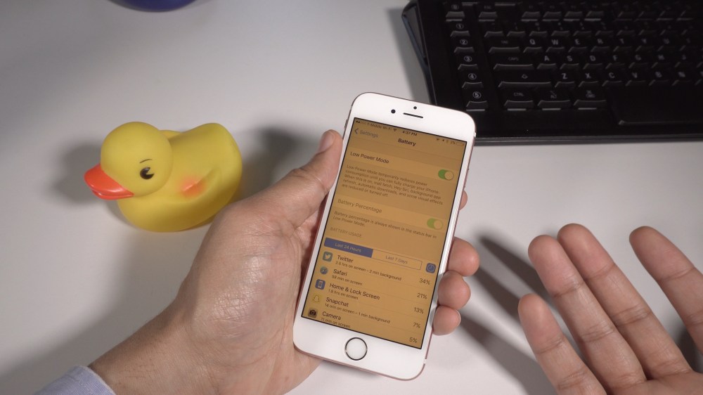 Night Shift + Low Power Mode Again