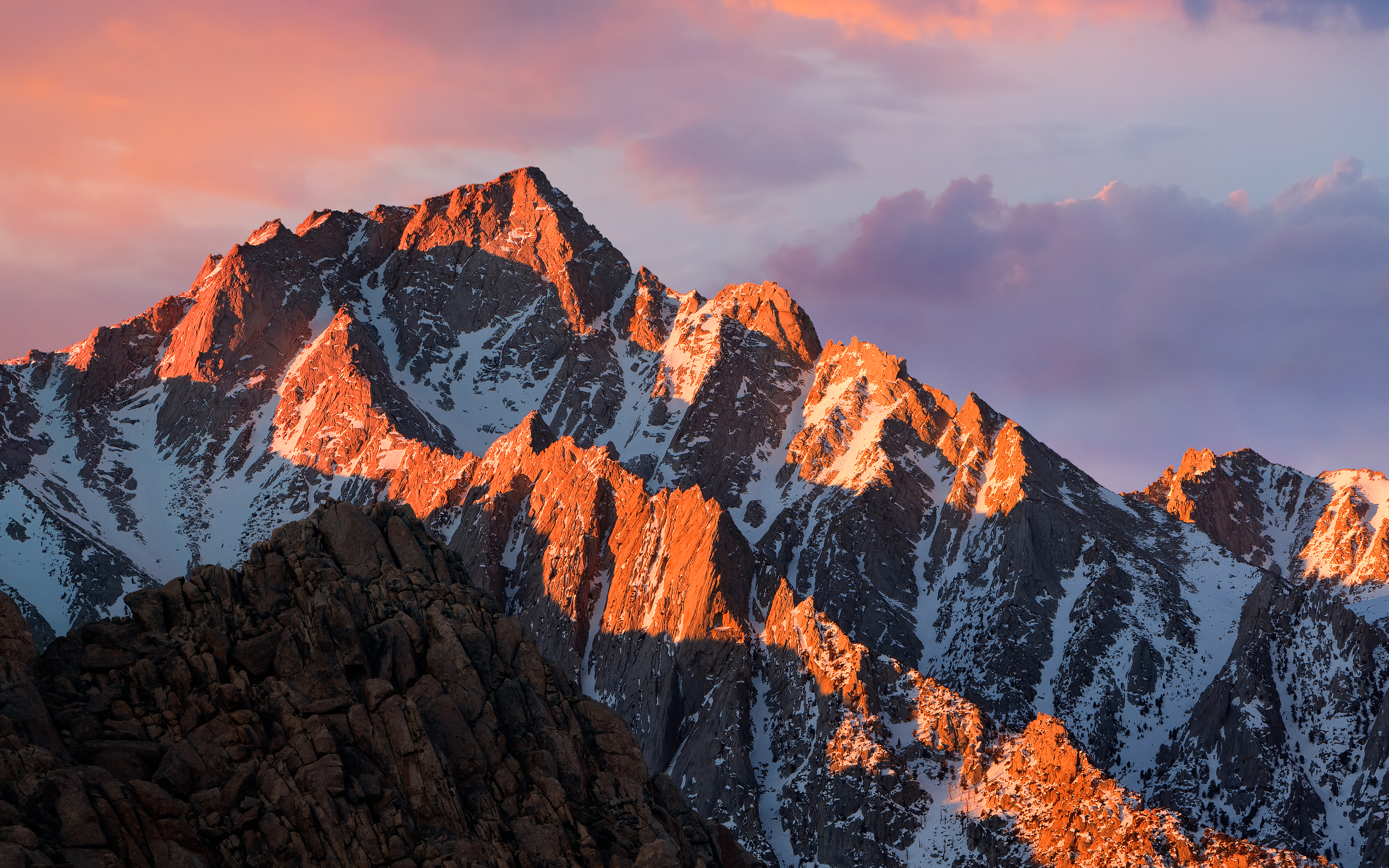 macOS 10.12 Sierra desktop wallpaper