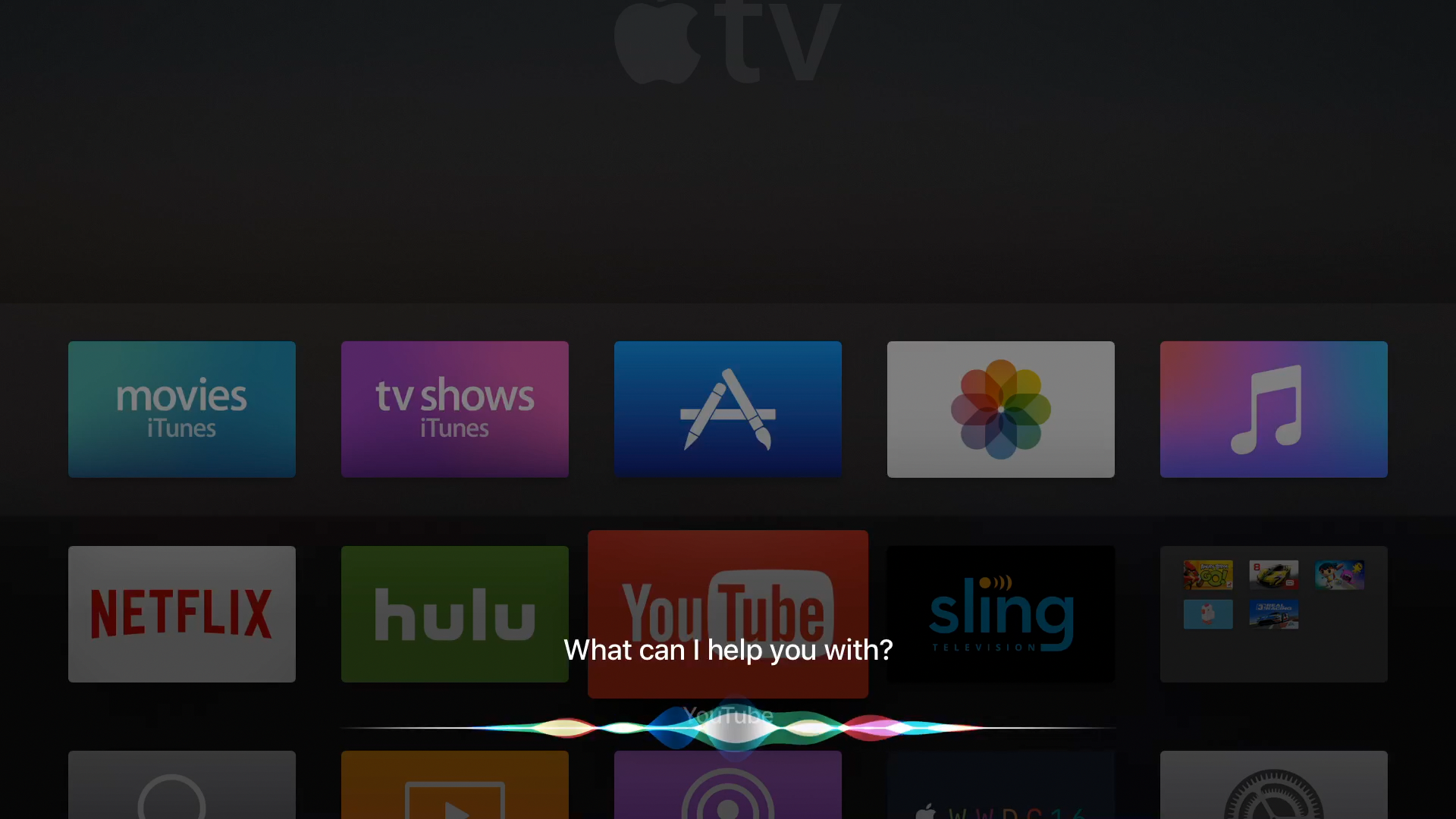 tvOS 10 Apple TV