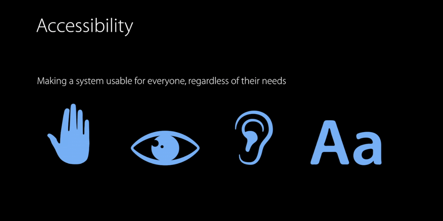 WWDC-Accessiblity