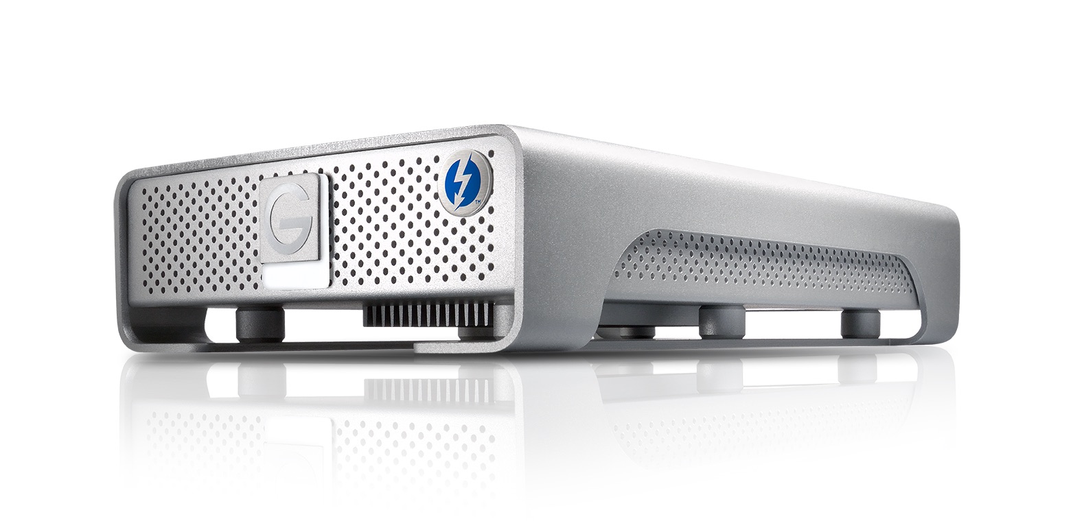 G-DRIVE with Thunderbolt Front View