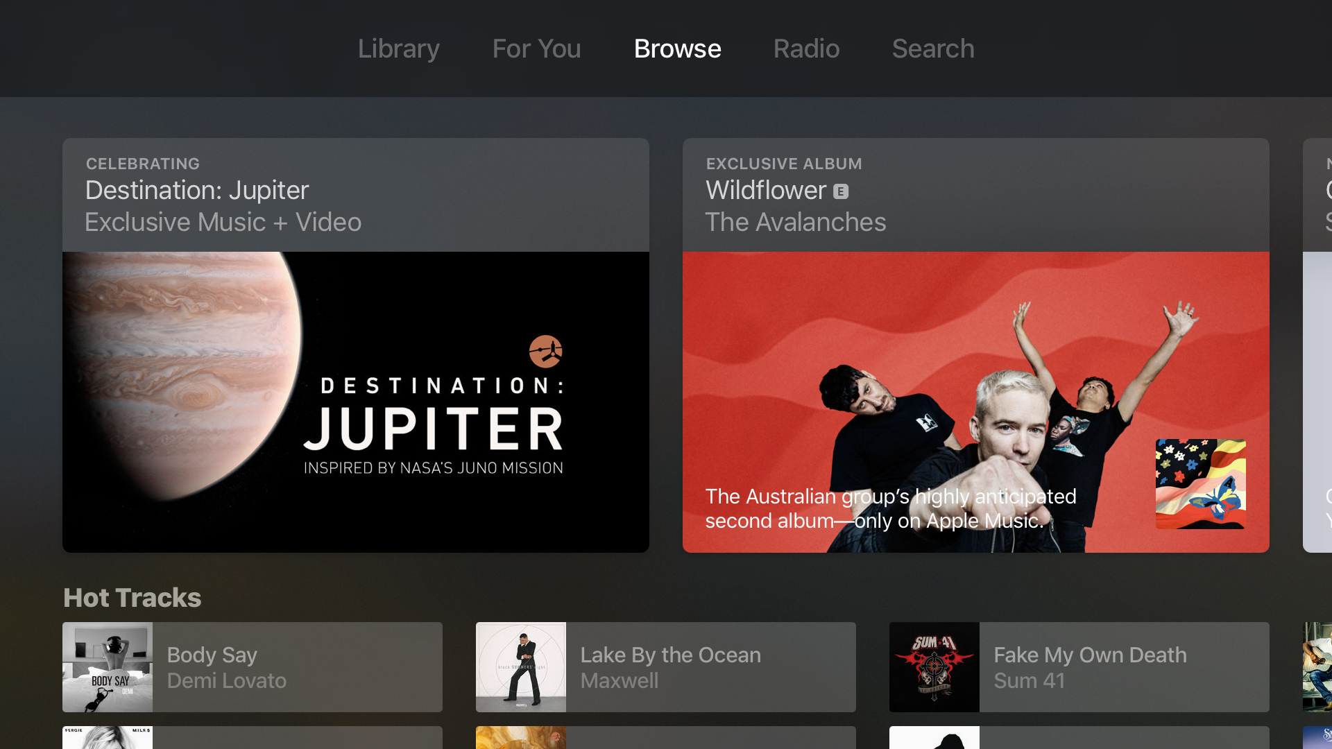 tvOS 10 Beta 2 - Browse