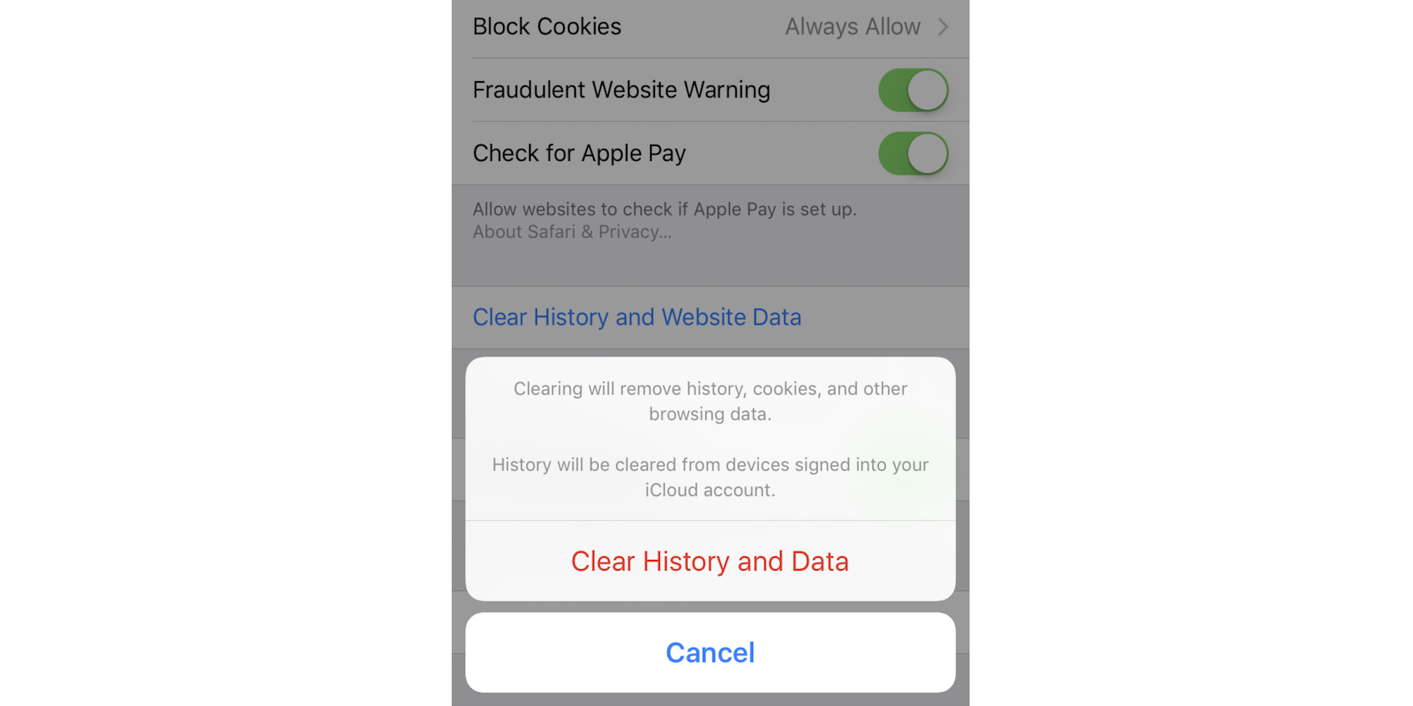 icloud-safari-clear-history