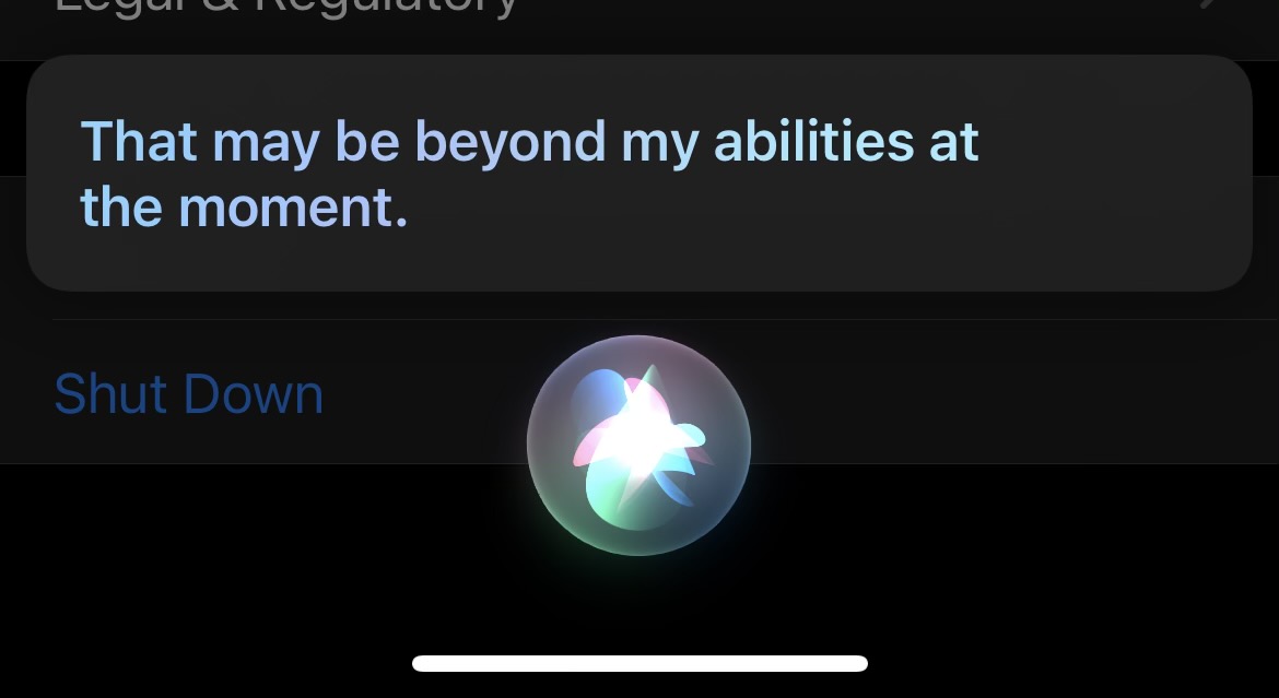 how to turn off iPhone without button Siri support