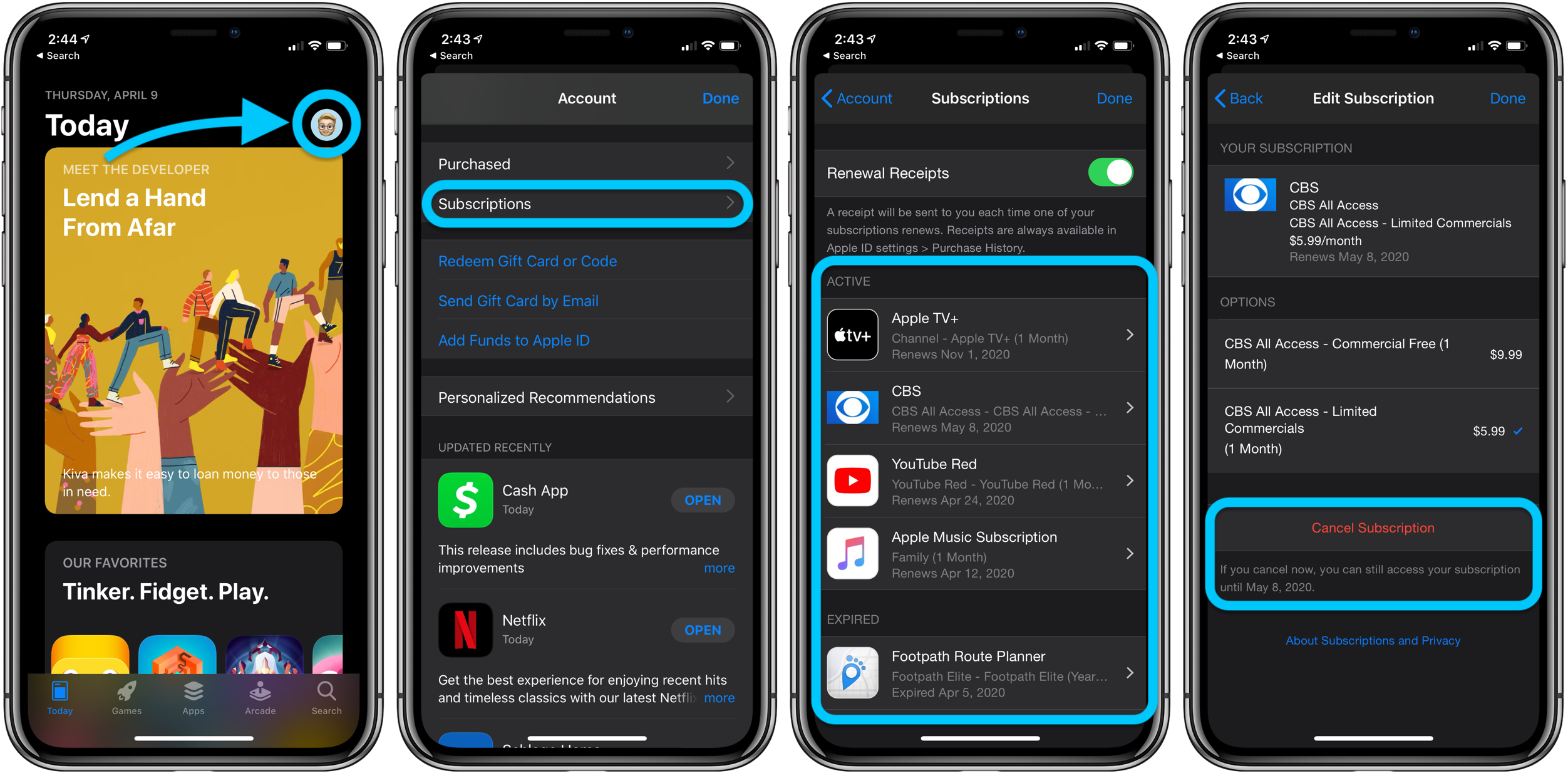 iPhone subscriptions: how to view, cancel, and renew