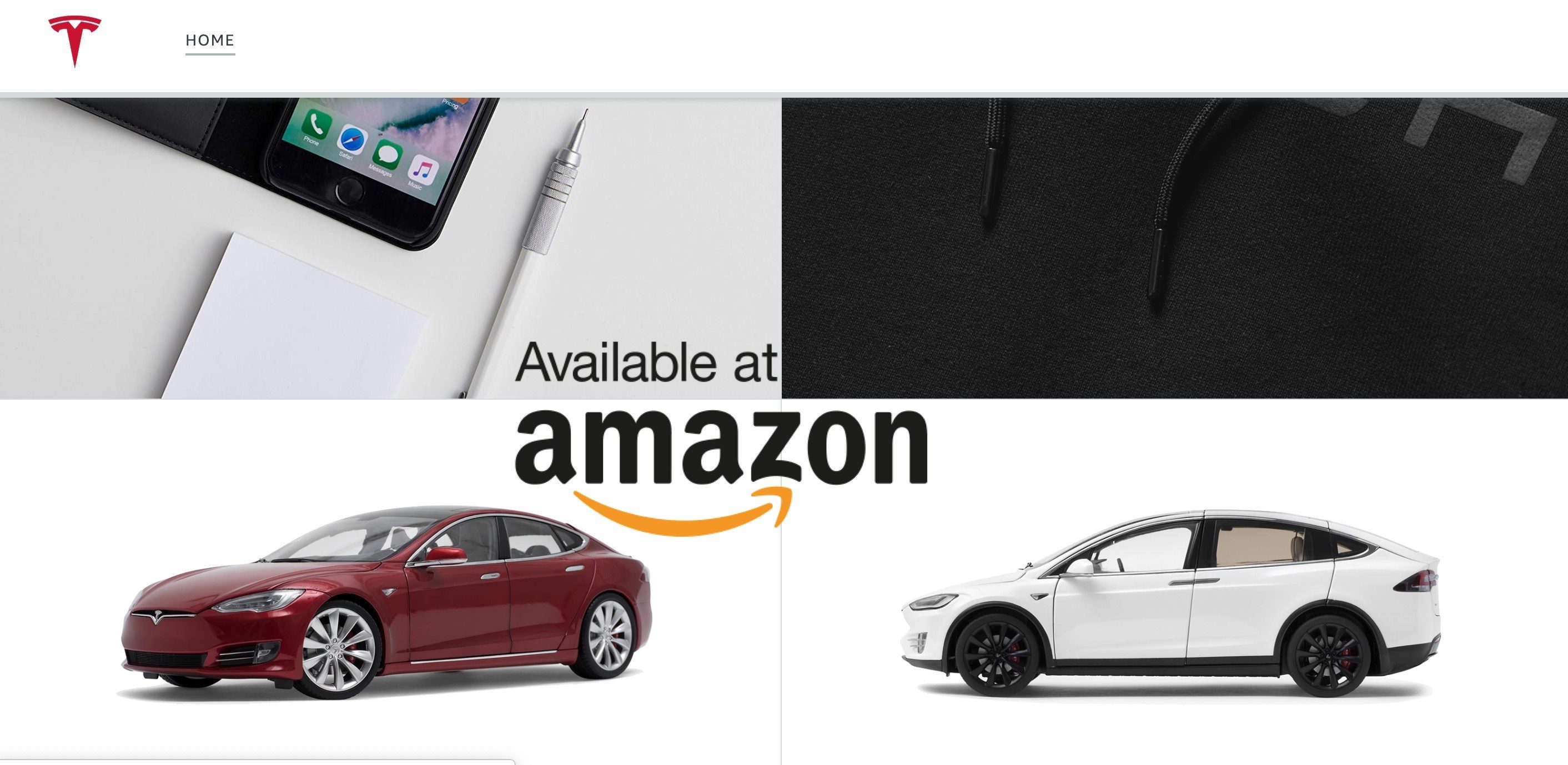 Tesla Amazon shop