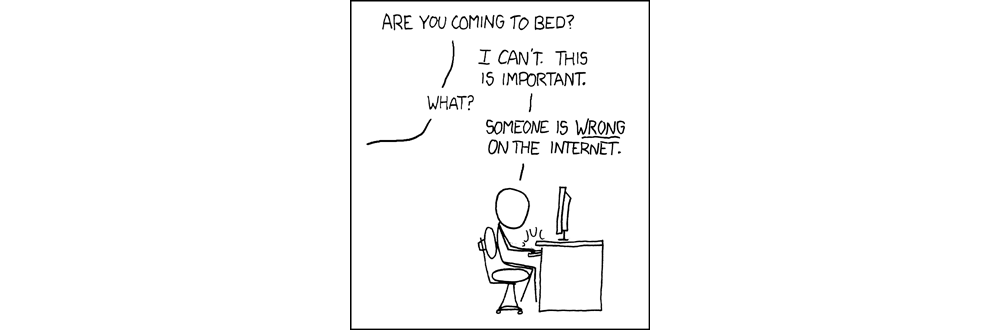 Be a better online citizen