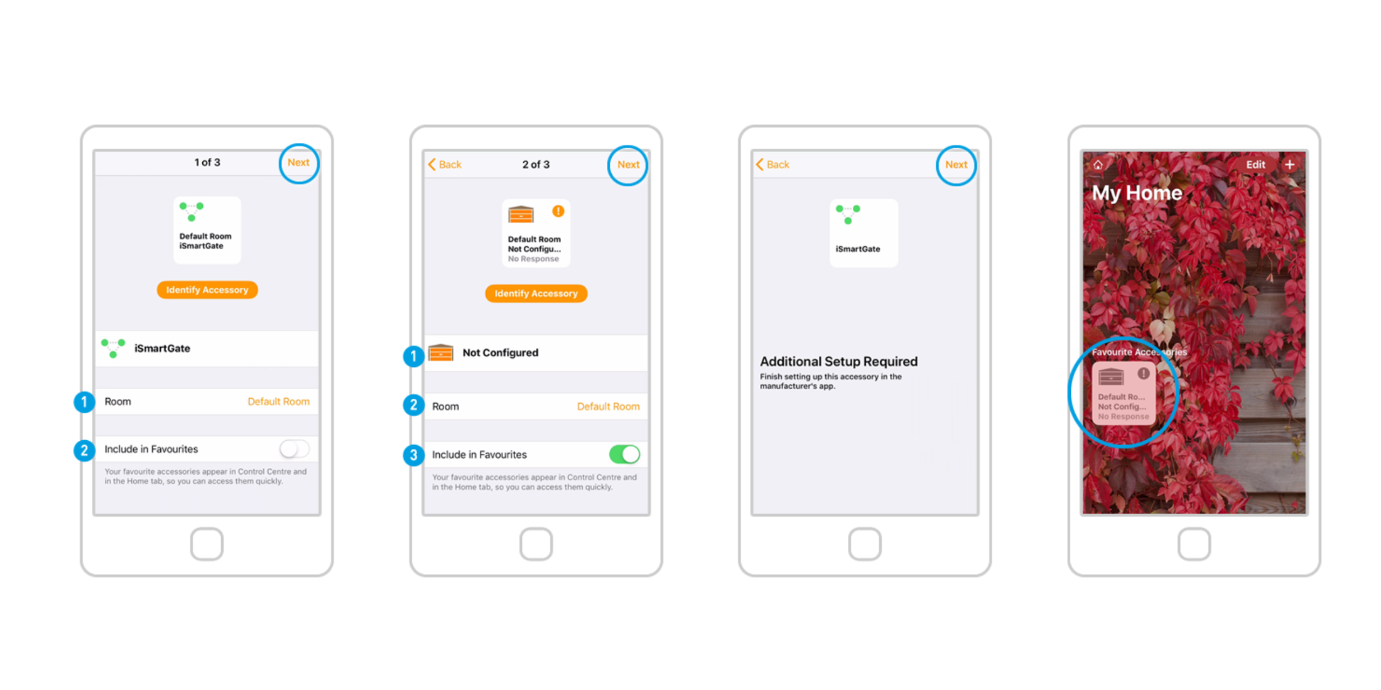 HomeKit Garage door opener