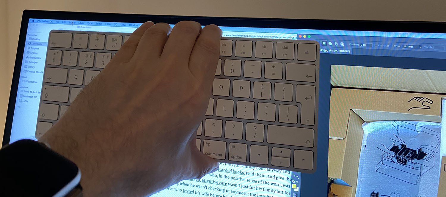 Dell UltraSharp 49 review – physical size