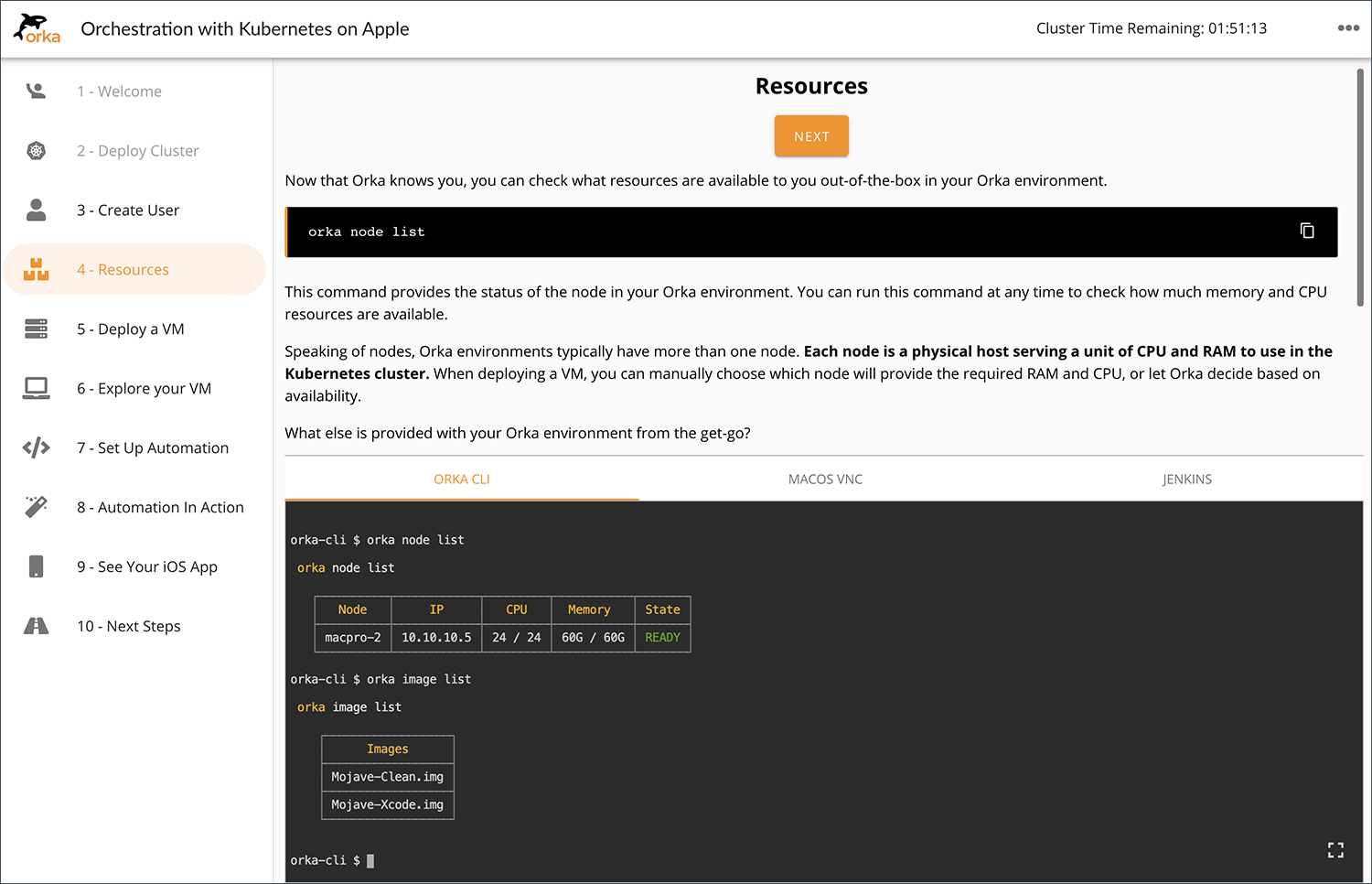 cloud-hosted Mac minis