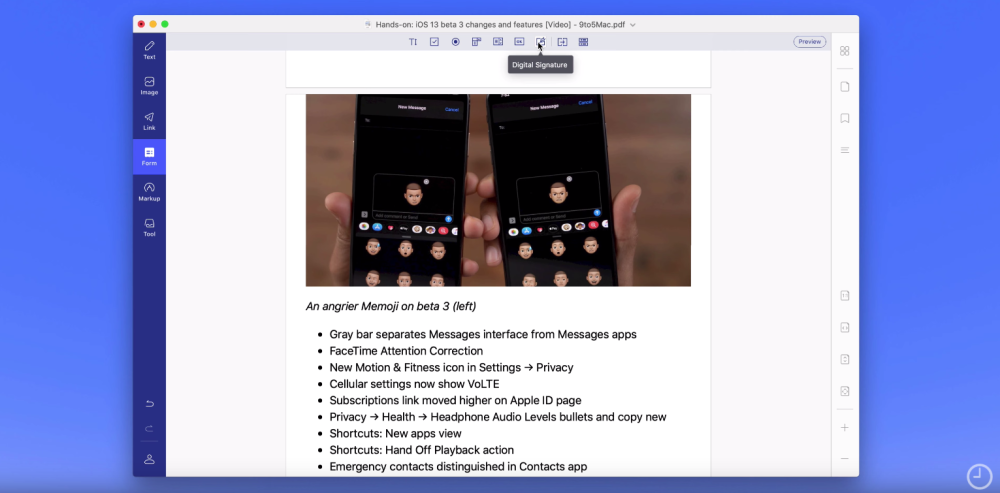 PDF editing PDF editing