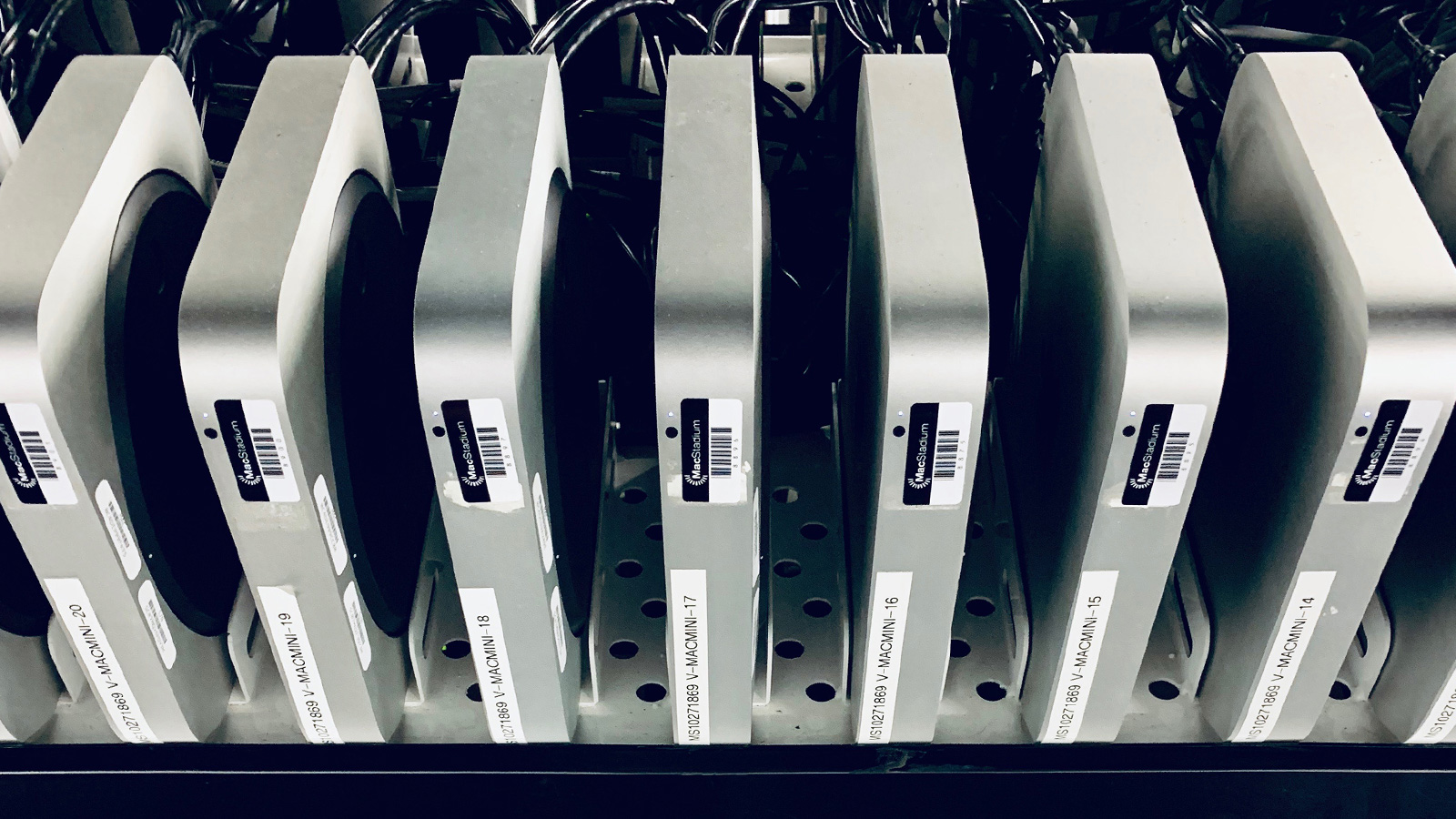 cloud-hosted Mac minis