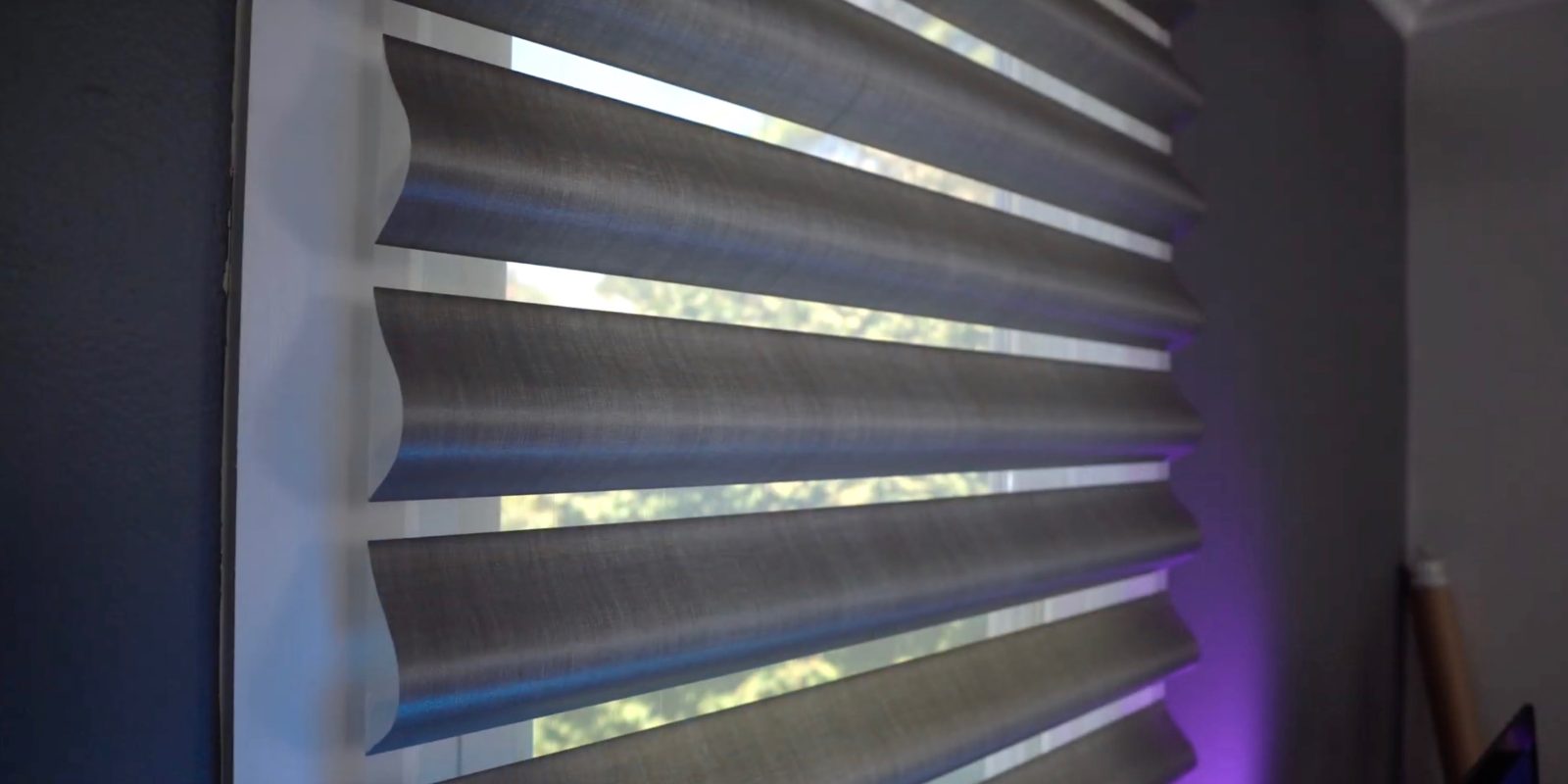 Luxaflex Pirouette HomeKit shades