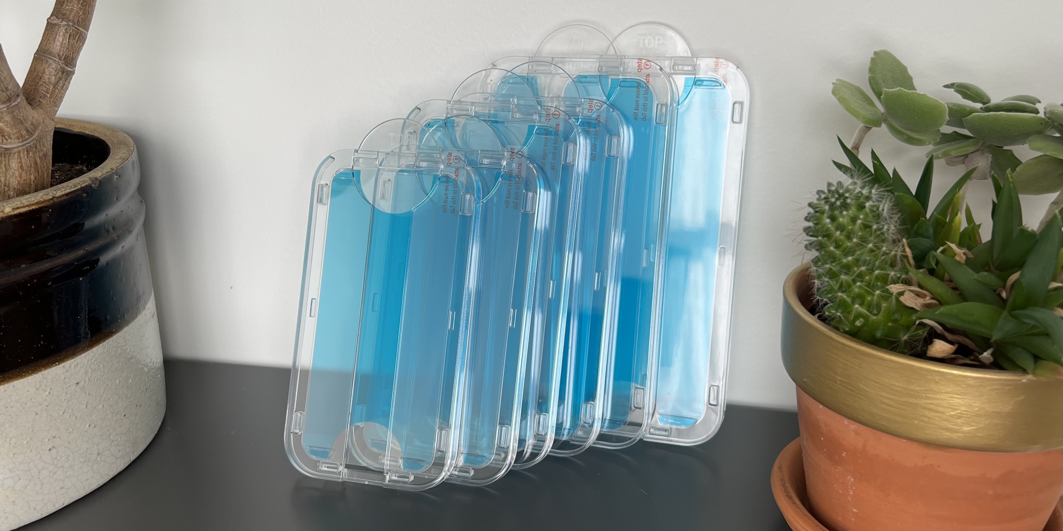 amFilm OneTouch Glass Screen Protectors for iPhone 13 - all sizes