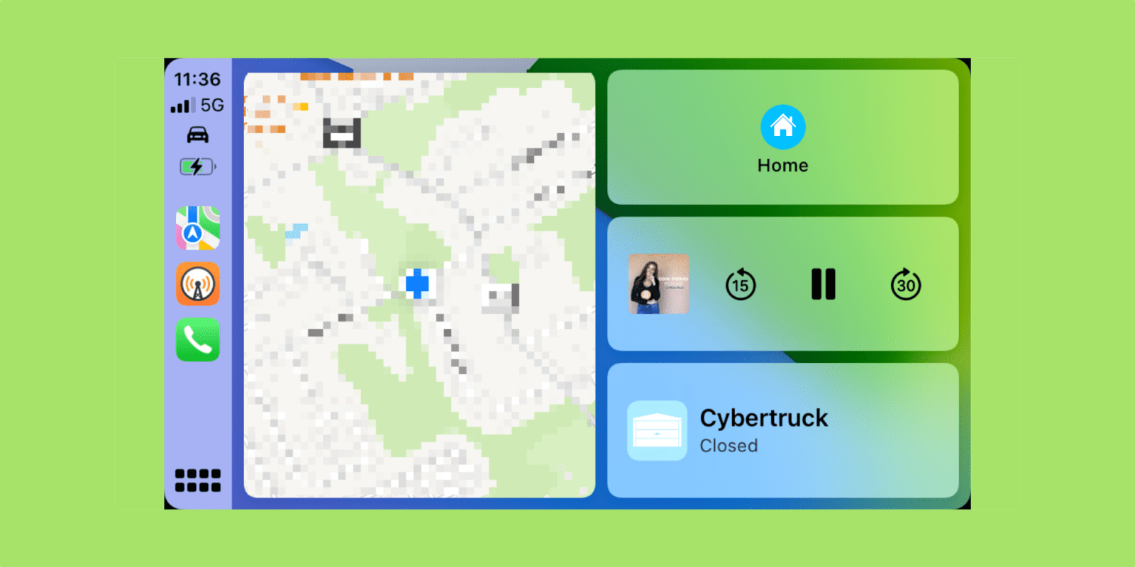 HomeKit Garage Door Carplay