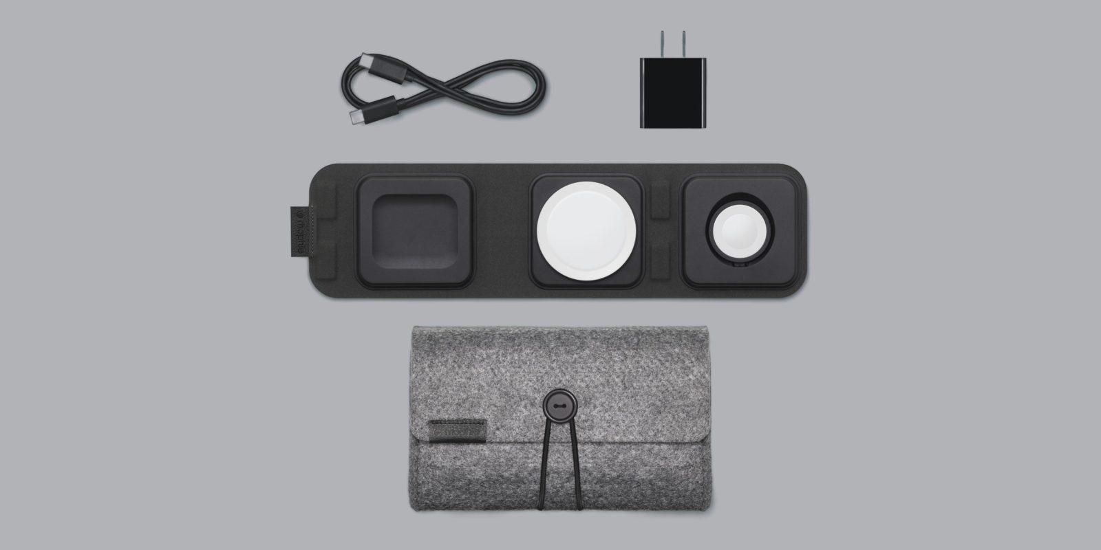 mophie 3-in-1- travel charger MagSafe