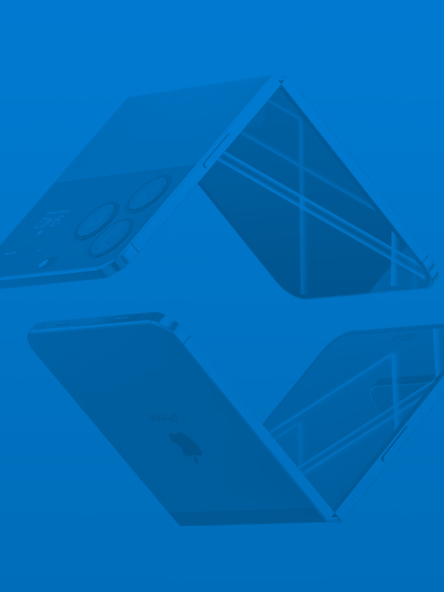 Folding iPhone concept imagines Apple Watch-like secondary display