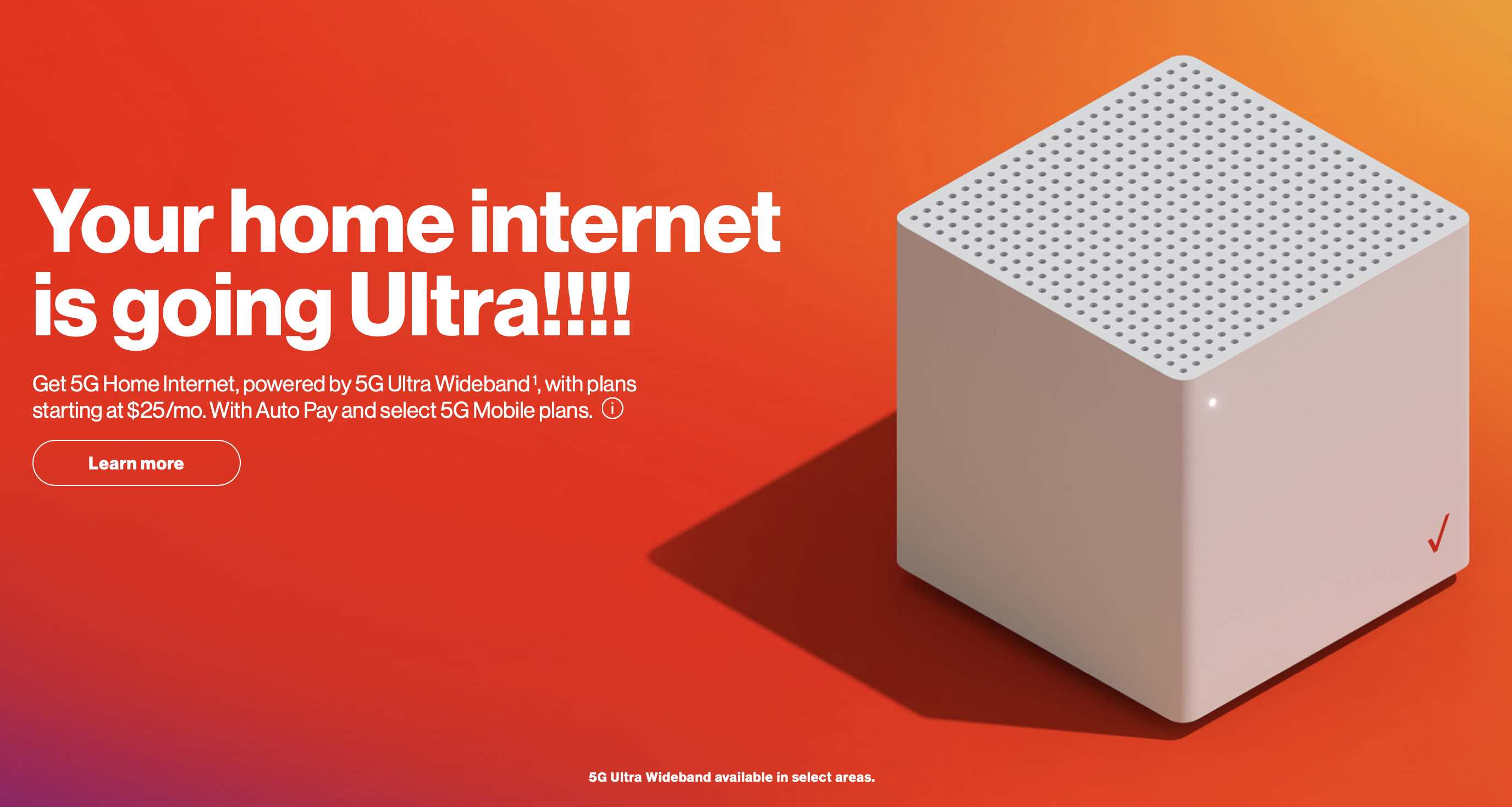 5G home internet comparison Verizon