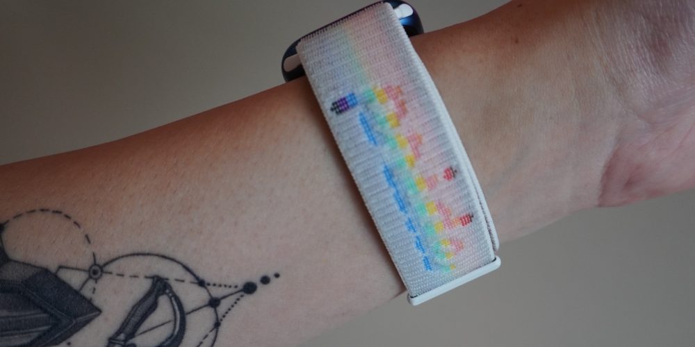 Apple Watch Pride Band white