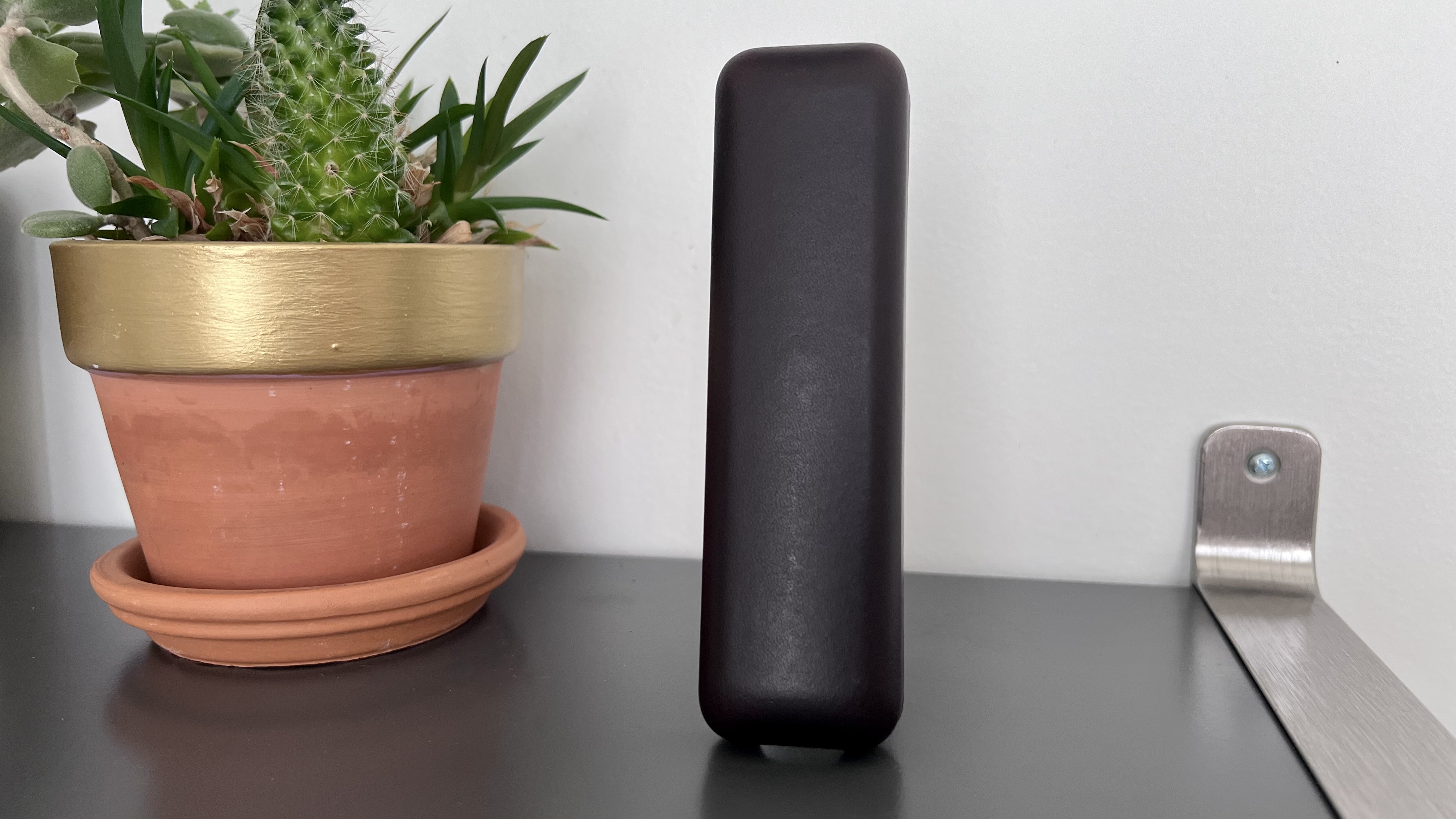 Nomad Leather Cover Apple TV Remote back