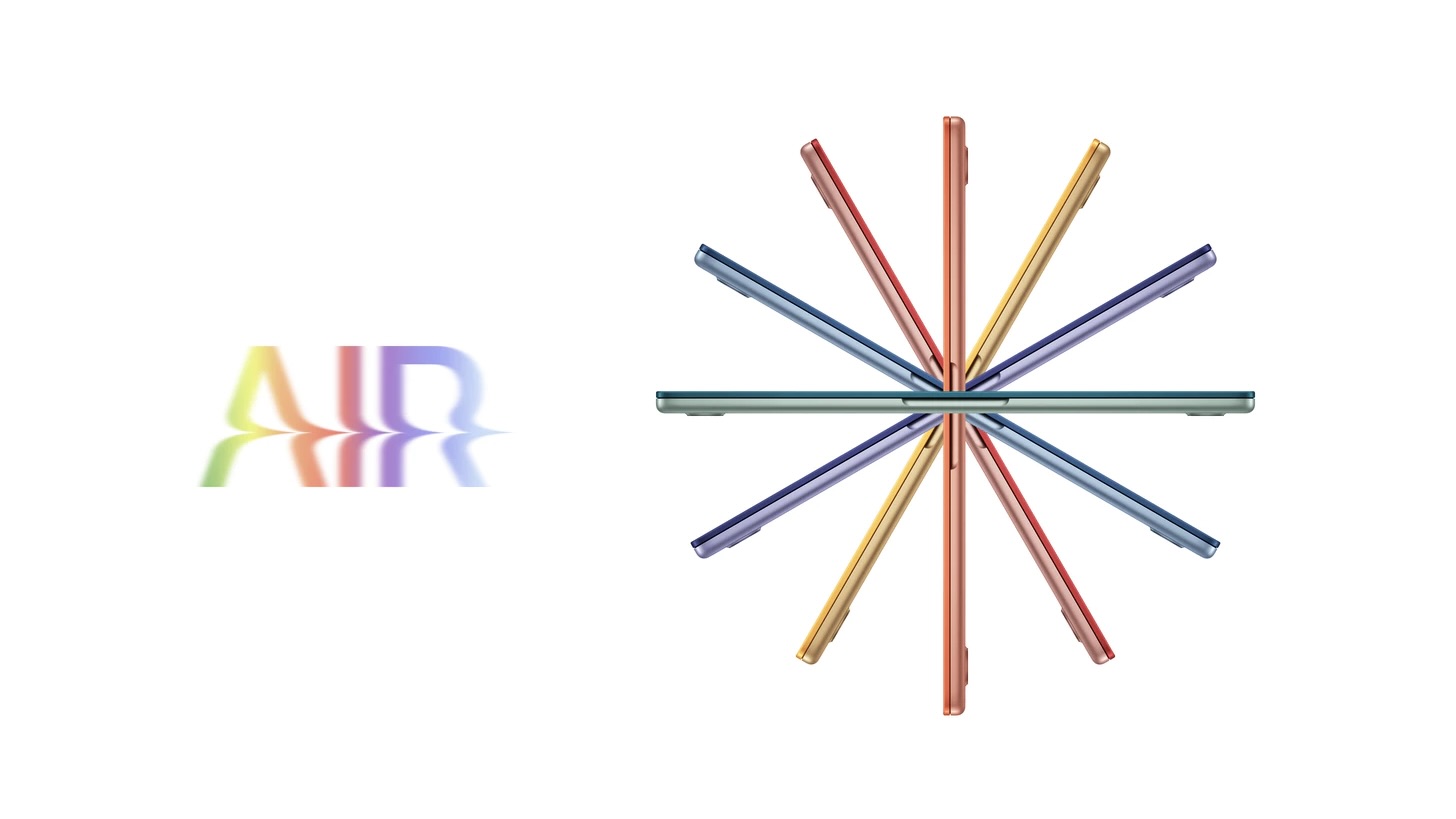 macbook air colors