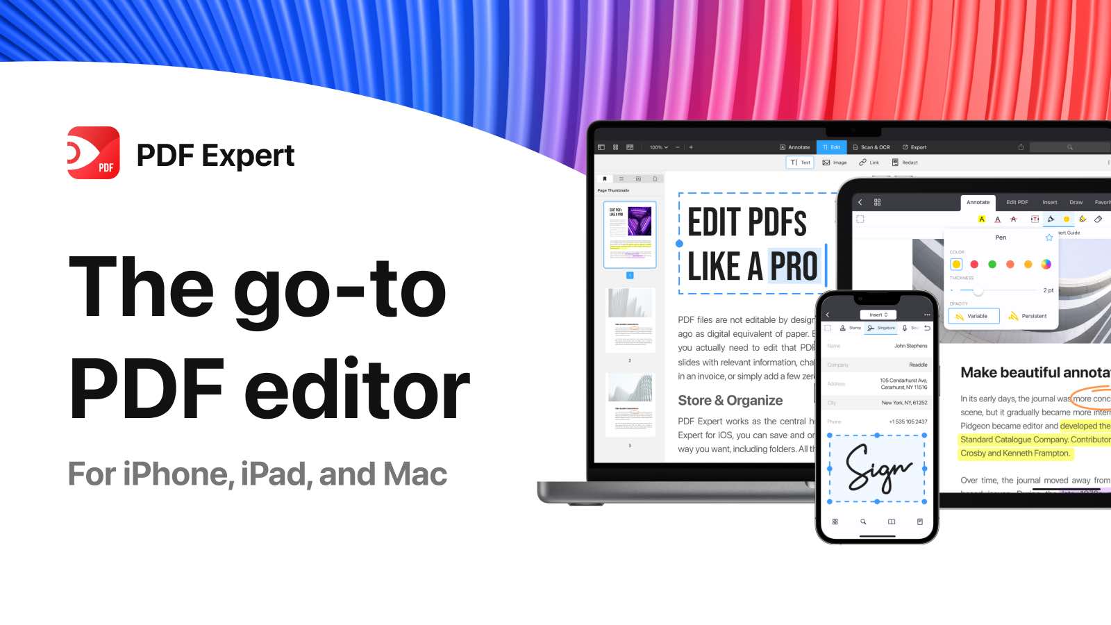 Readdle PDF Expert update