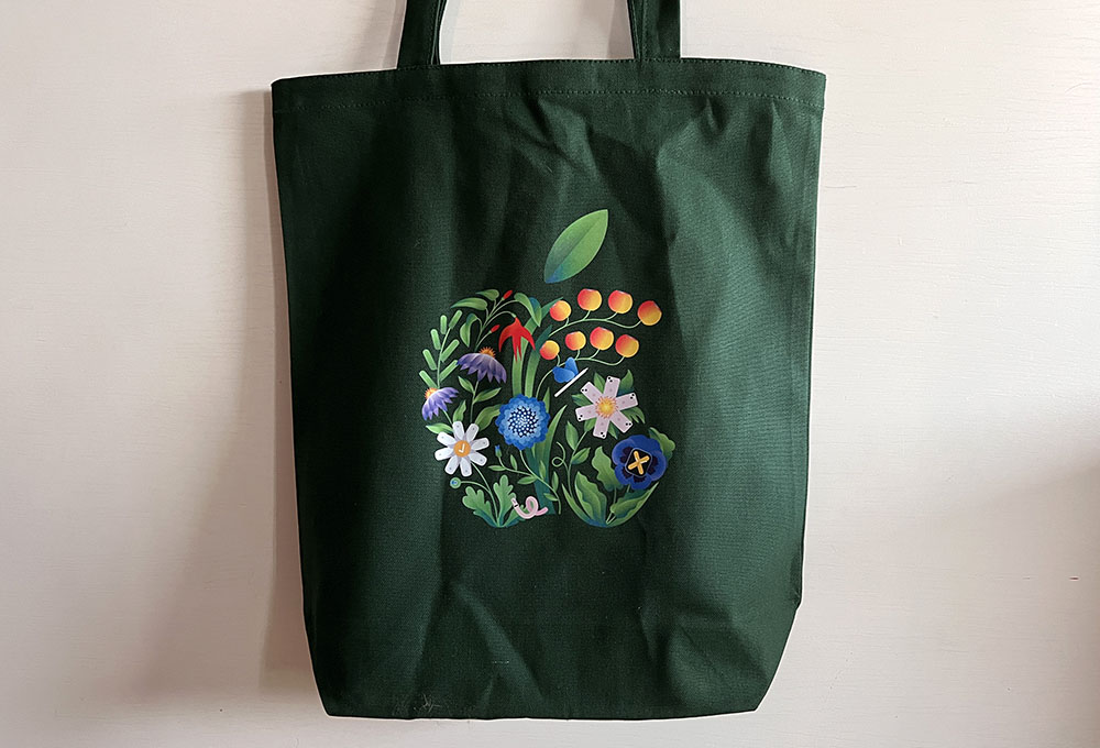 Apple Brompton Road tote bag