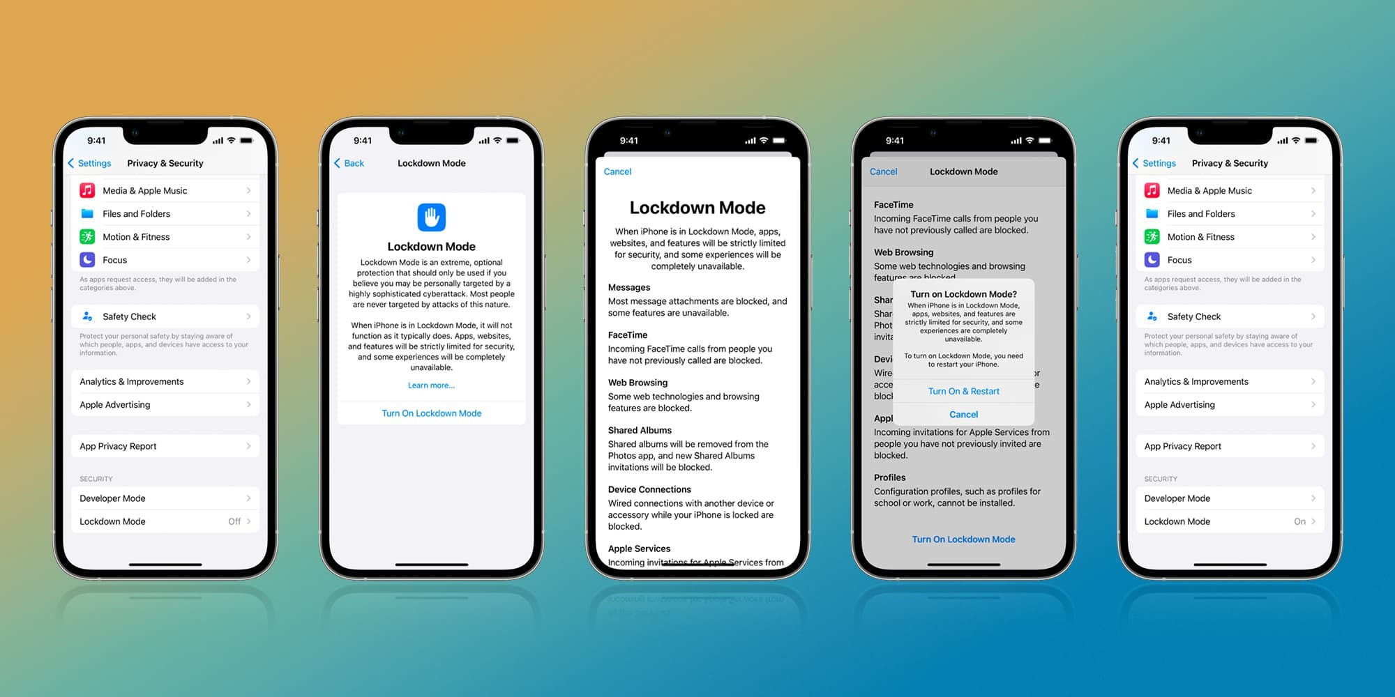 Here's how the new Lockdown Mode in iOS 16 restricts web browsing
