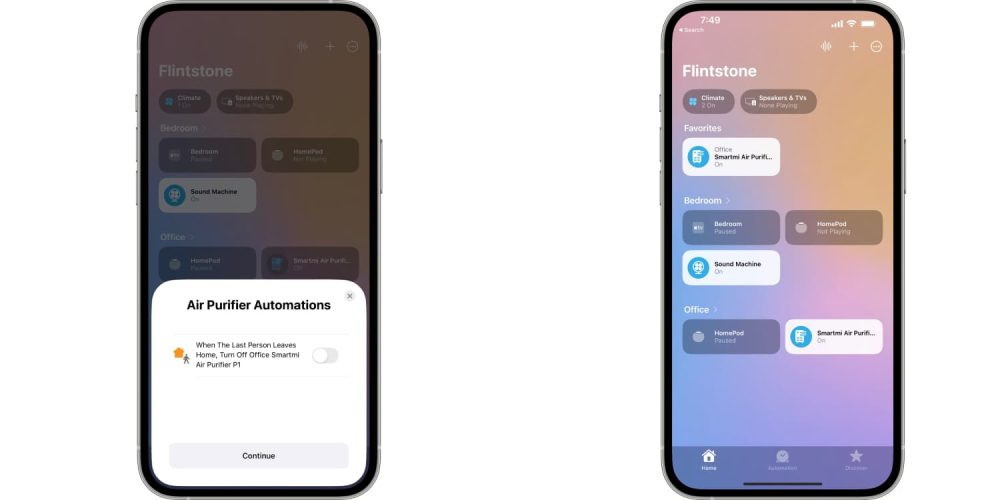 smartmi Air Purifier Home App