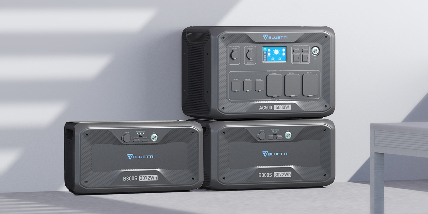 BLUETTI AC500 & B300S