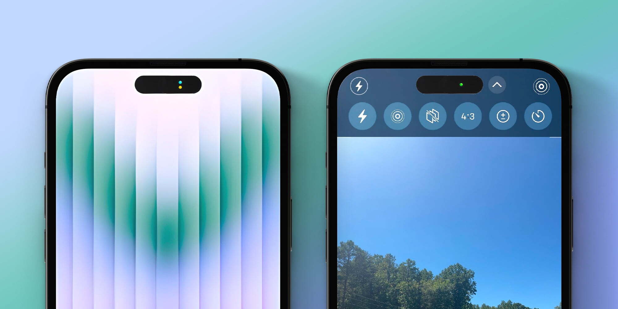 Poll: What's your favorite solution for the potential notch replacement on the iPhone 14 Pro?