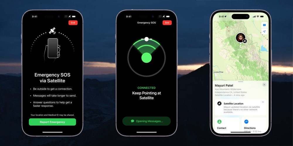 Apple's Emergency SOS via Satellite