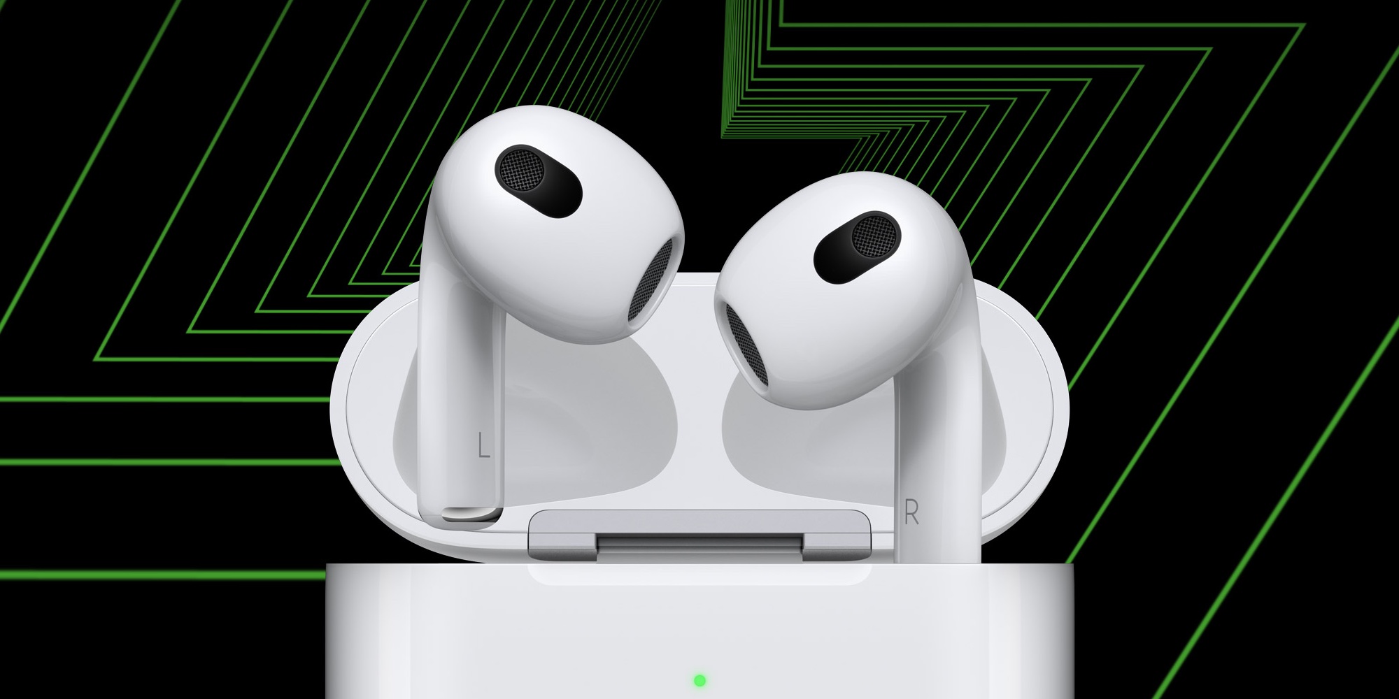 AirPods 4 premium model (AirPods 3 shown)