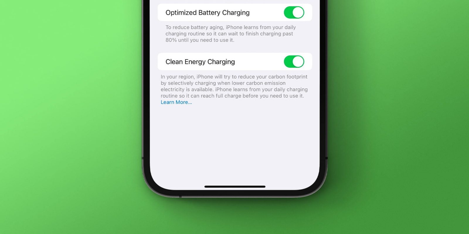 clean energy charging