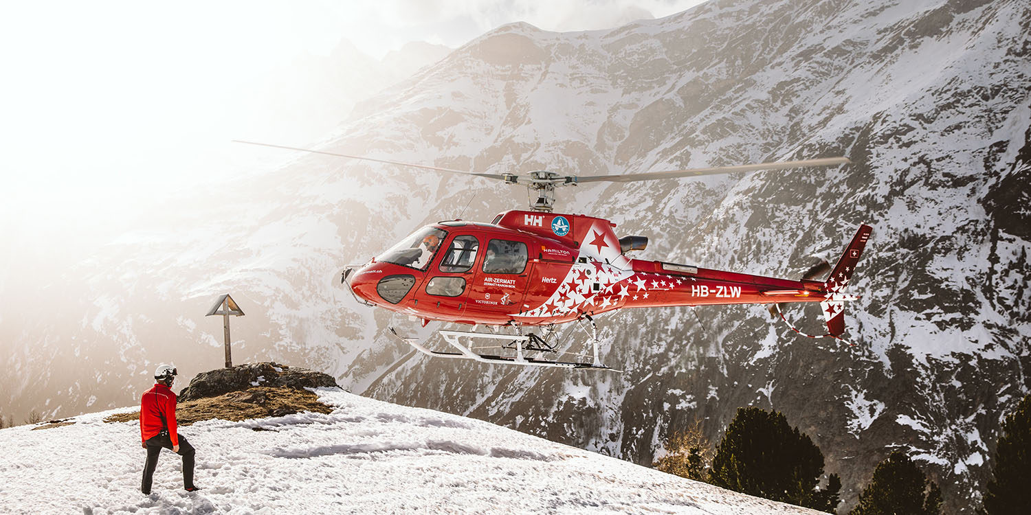 iPhone 14 satellite comms | Rescue helicopter on mountain