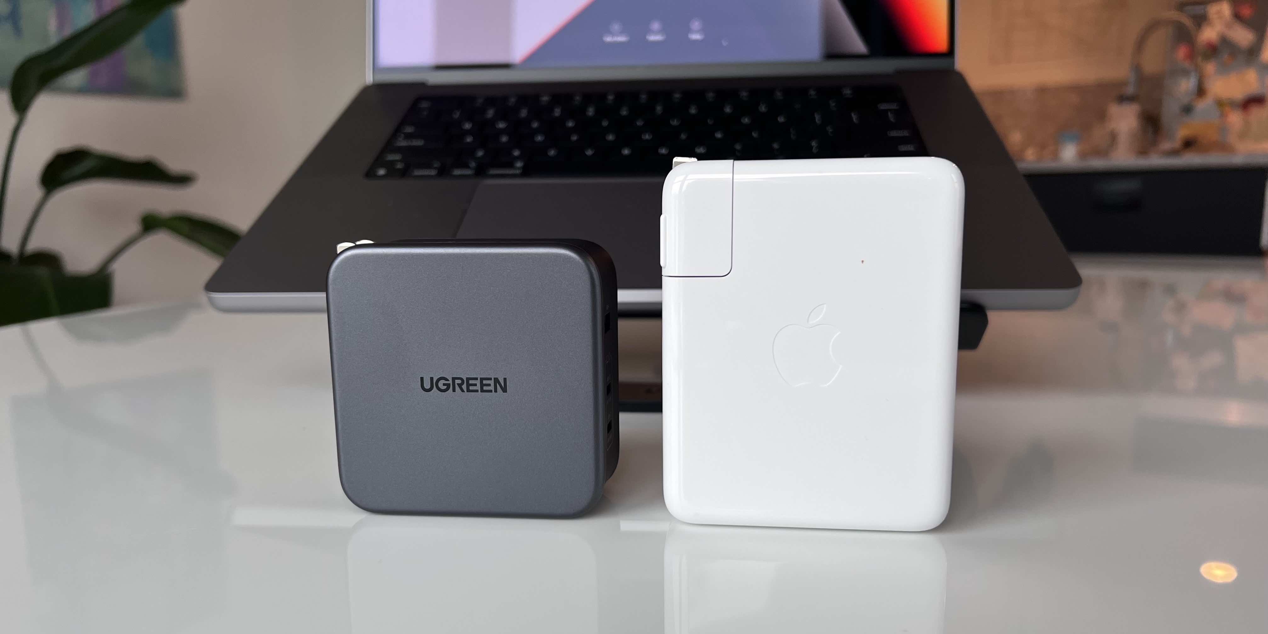 Ugreen Nexode 140W Gan Charger side by side