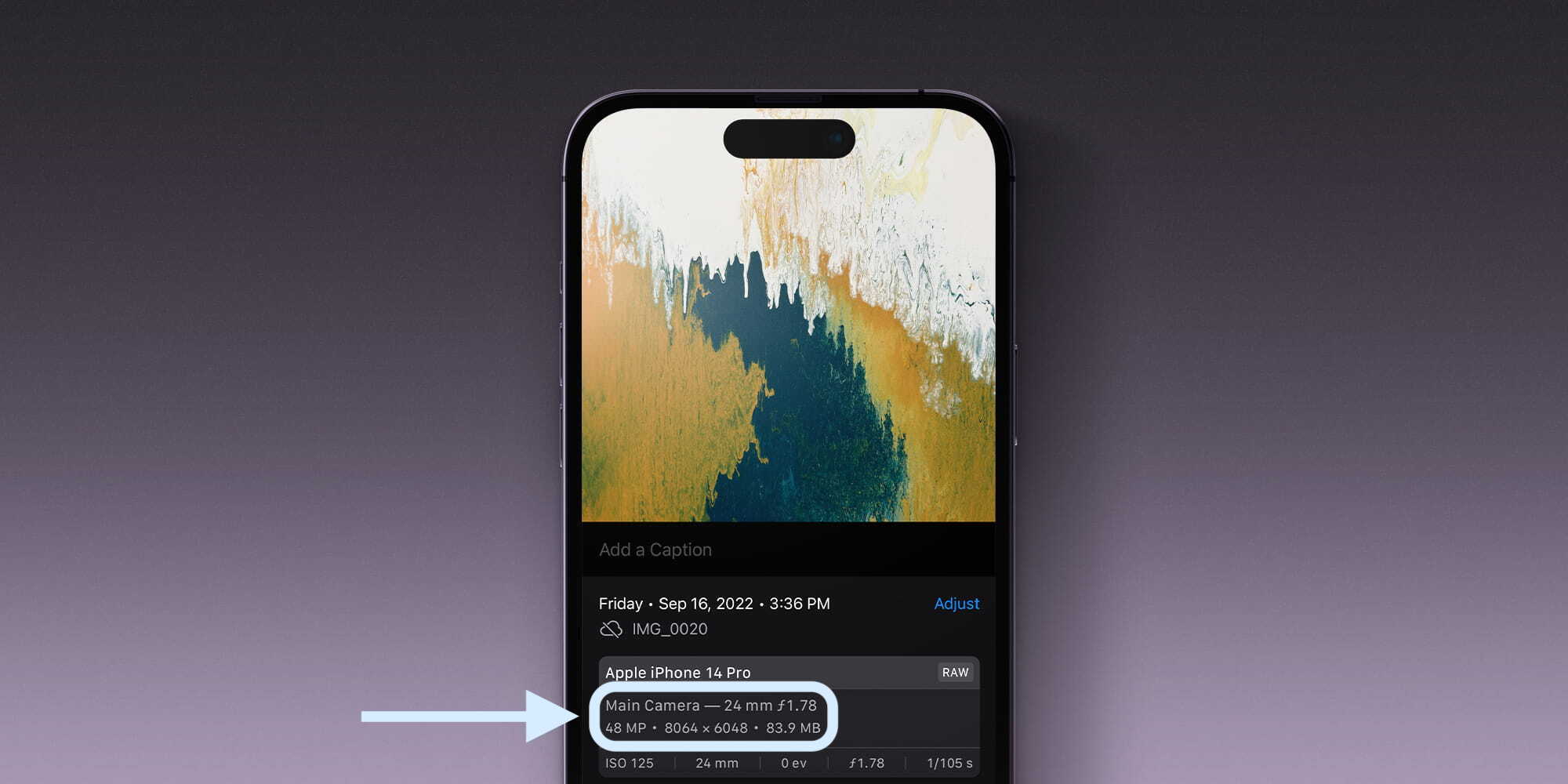 use 48MP iPhone 14 Pro camera info