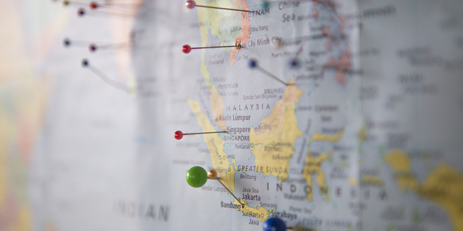 Location data | Pins on map