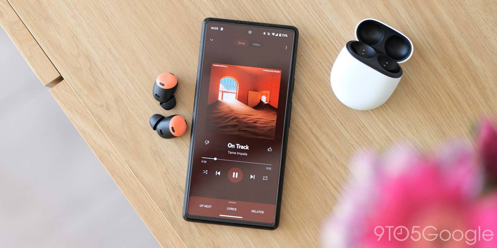 YouTube Music and Pixel Buds Pro