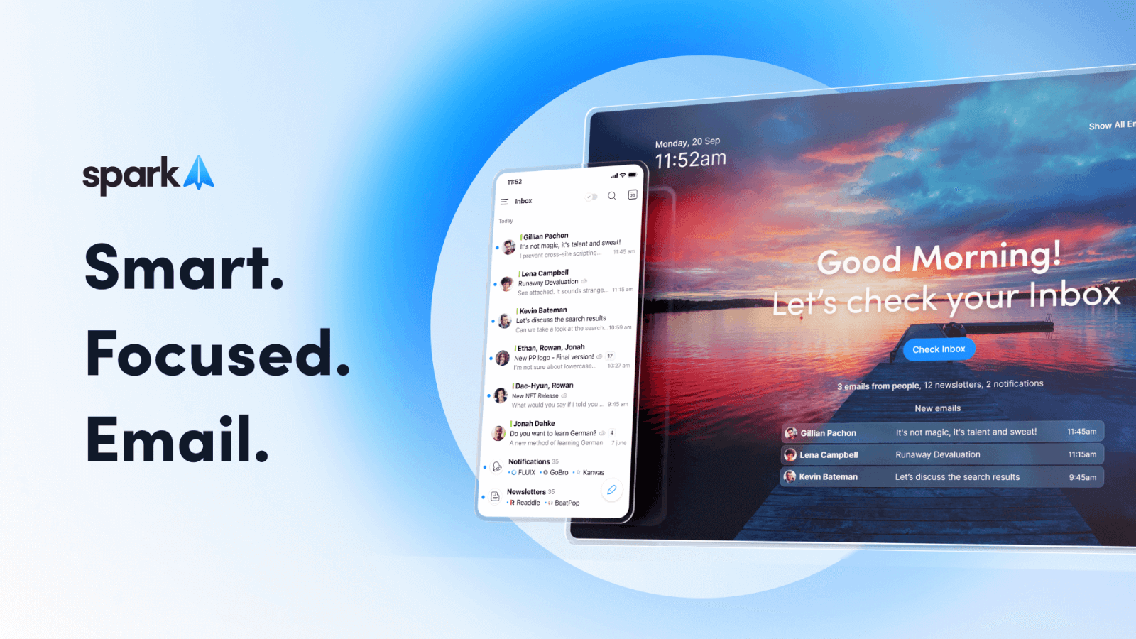 Spark mail major update