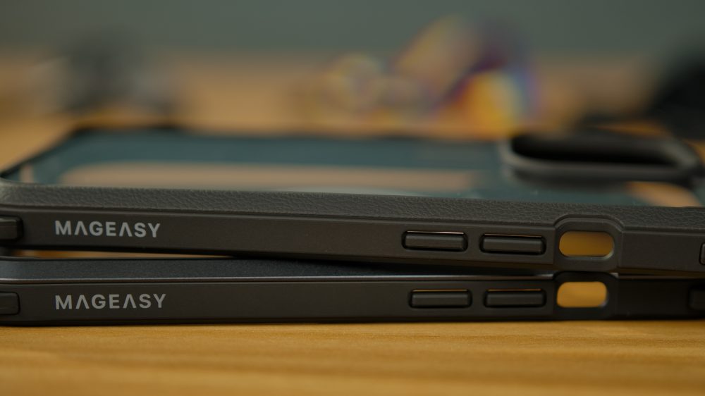 Aviation aluminum alloy and textured leather of Odyssey+ cases