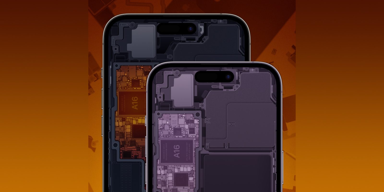 iPhone 14 Pro schematic wallpapers