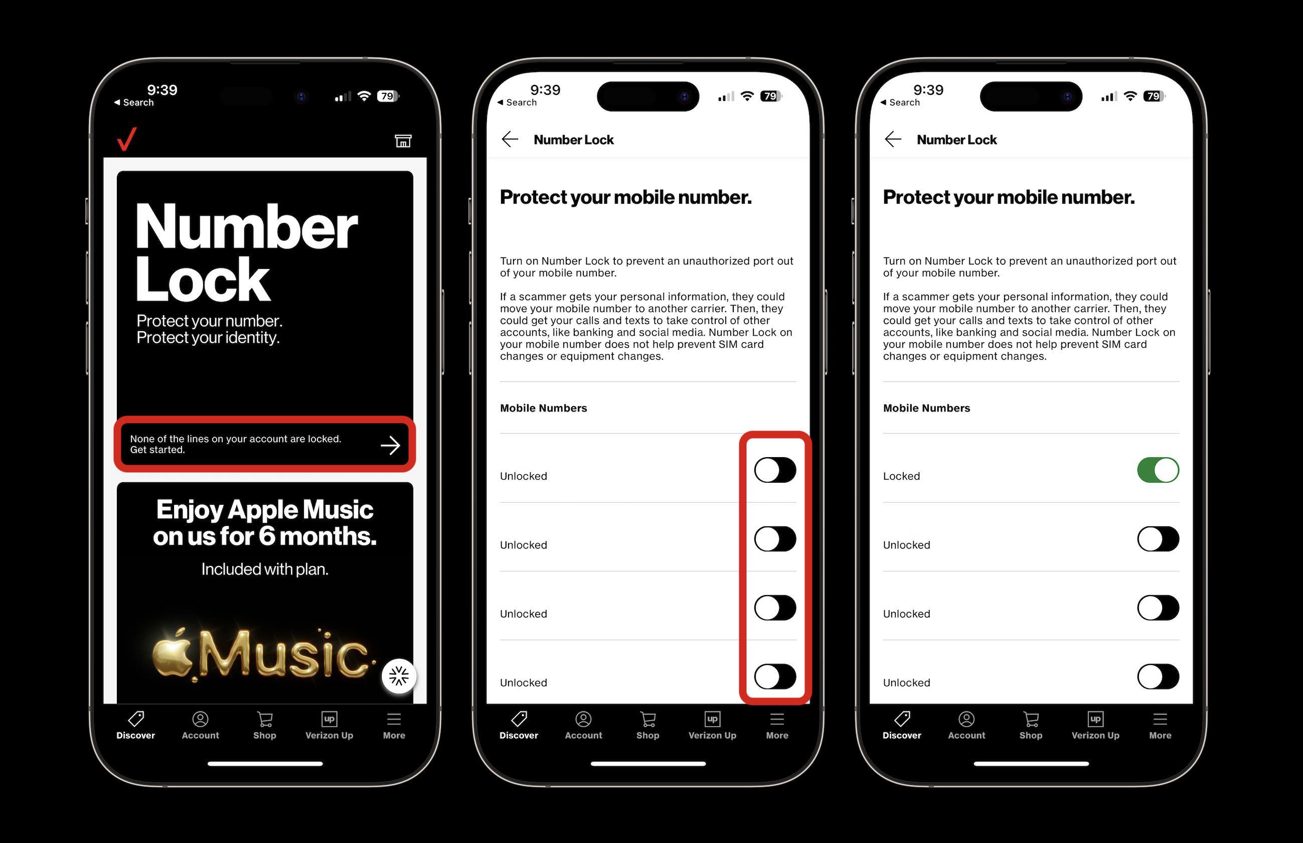Stop SIM swap attacks on iPhone walkthrough