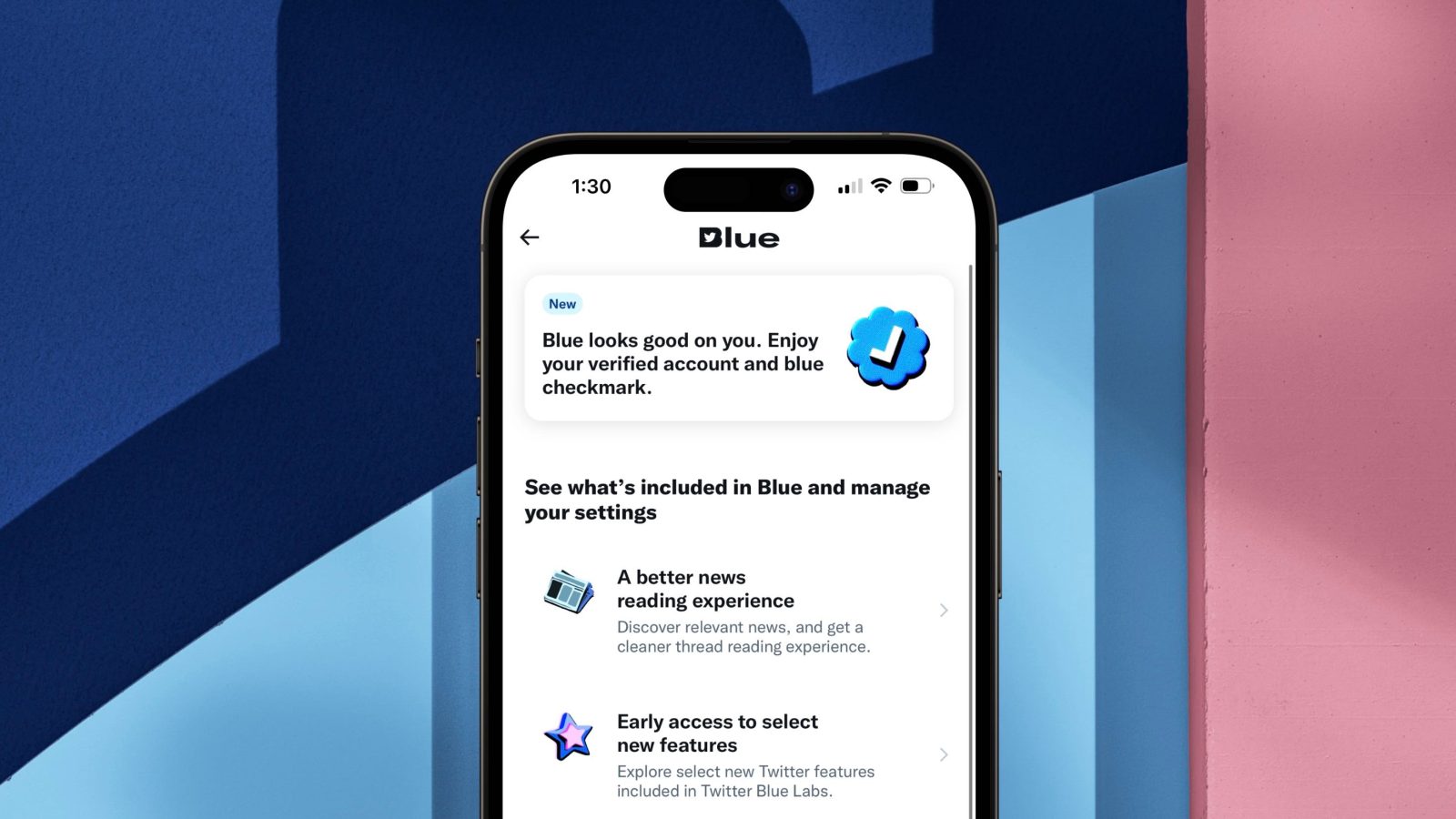twitter blue verification ios