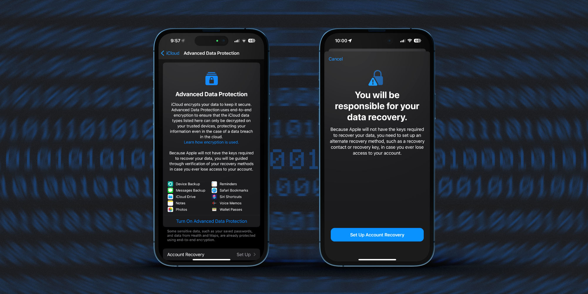 How to turn on iPhone end-to-end encryption